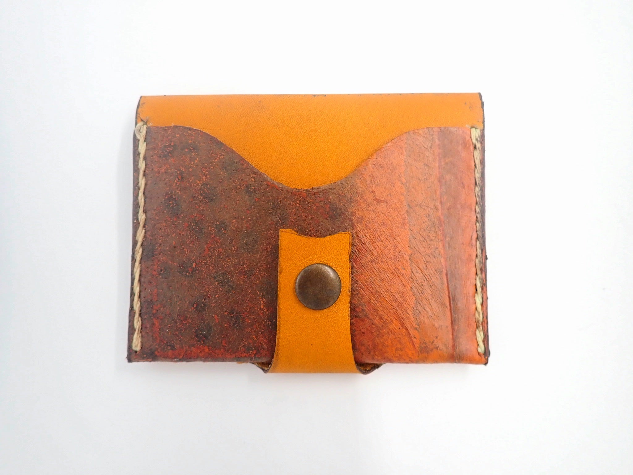 Golden ribboneel cardholder