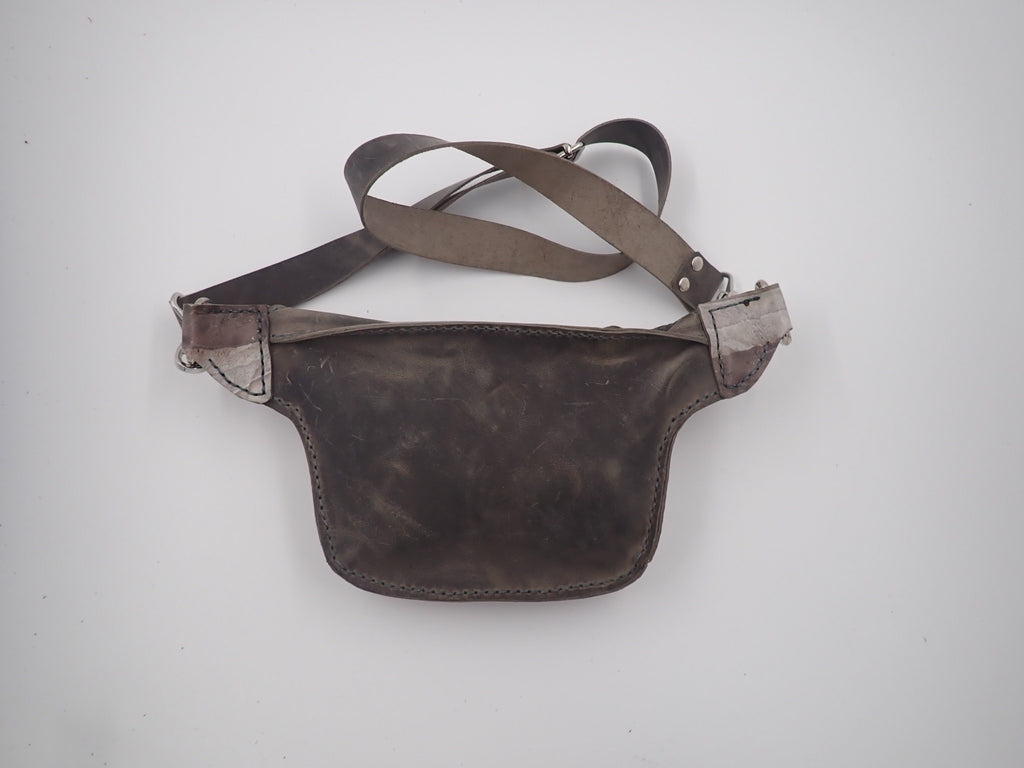 Grey Seahorse Pouch (S)