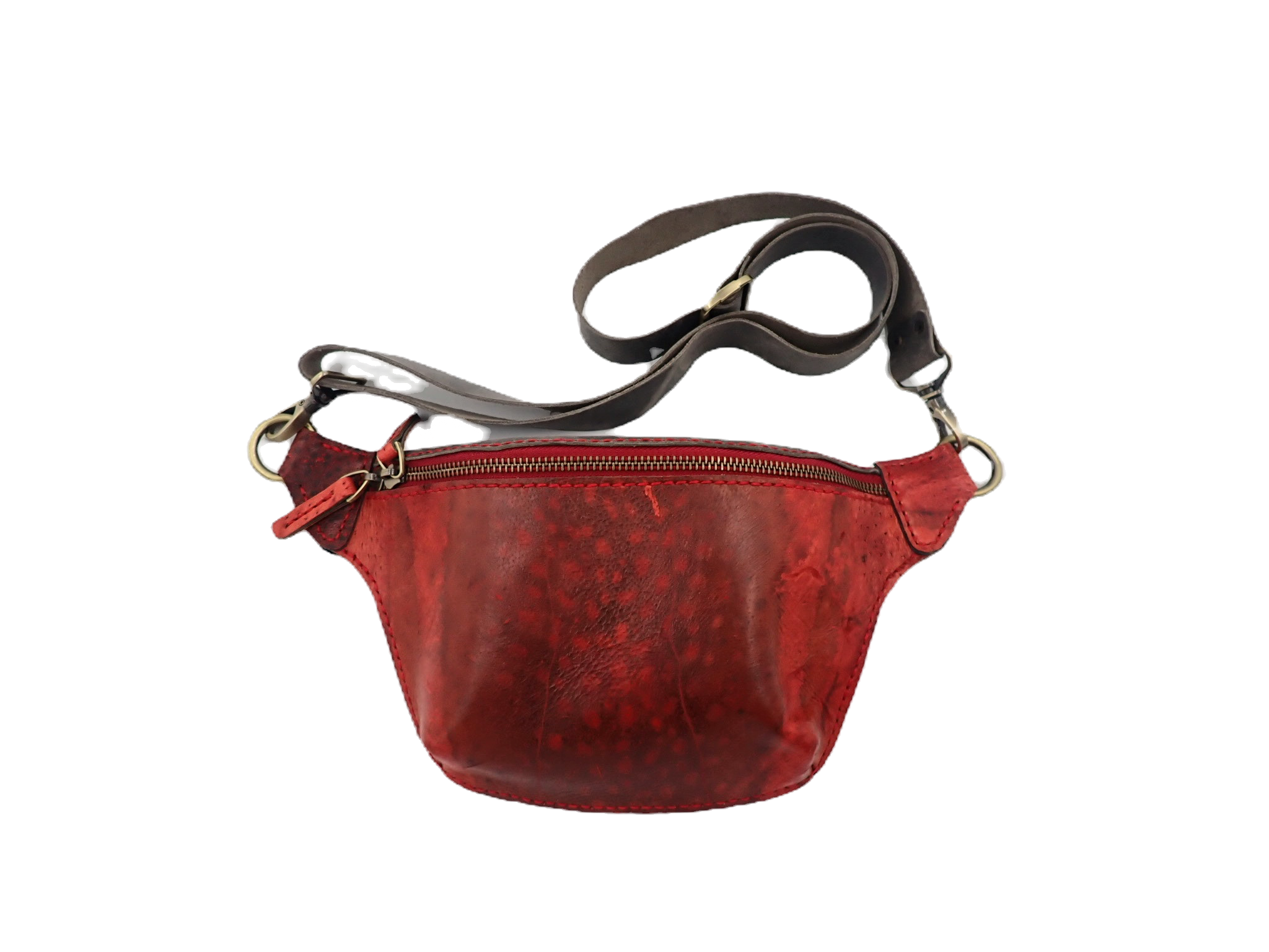 Red Seahorse Pouch (M)