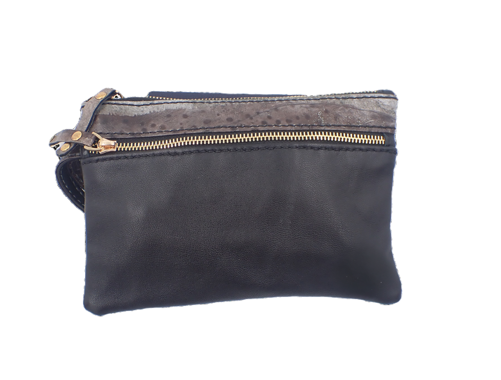 Midnight Palometa Clutch