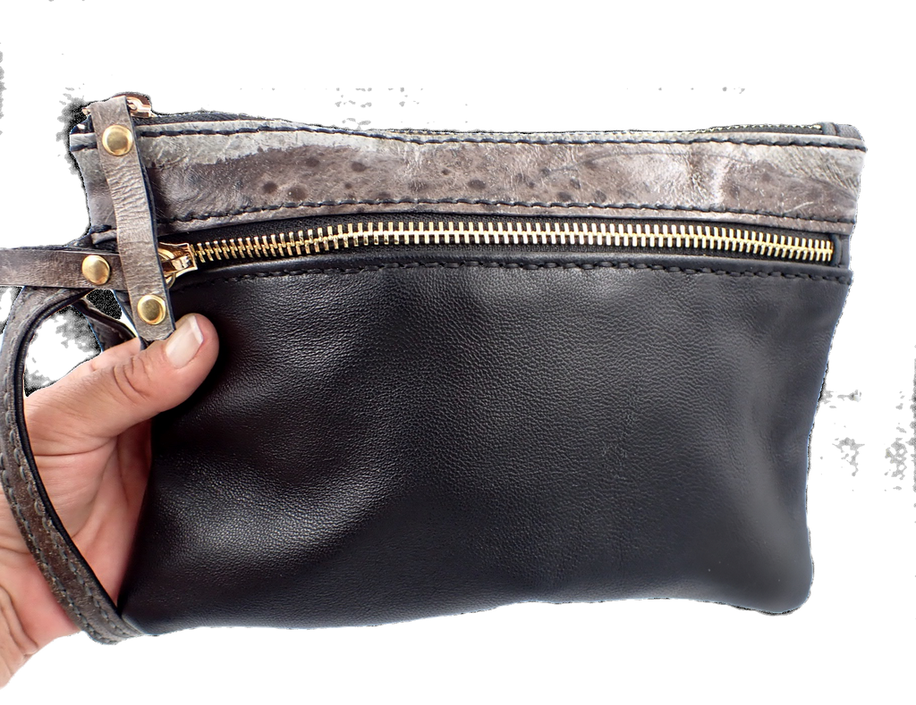 Midnight Palometa Clutch