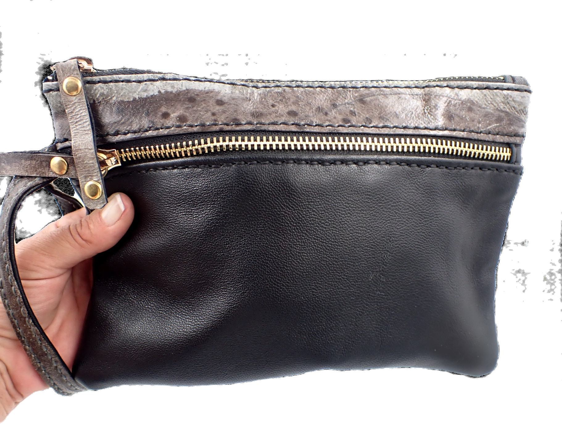 Midnight Palometa Clutch
