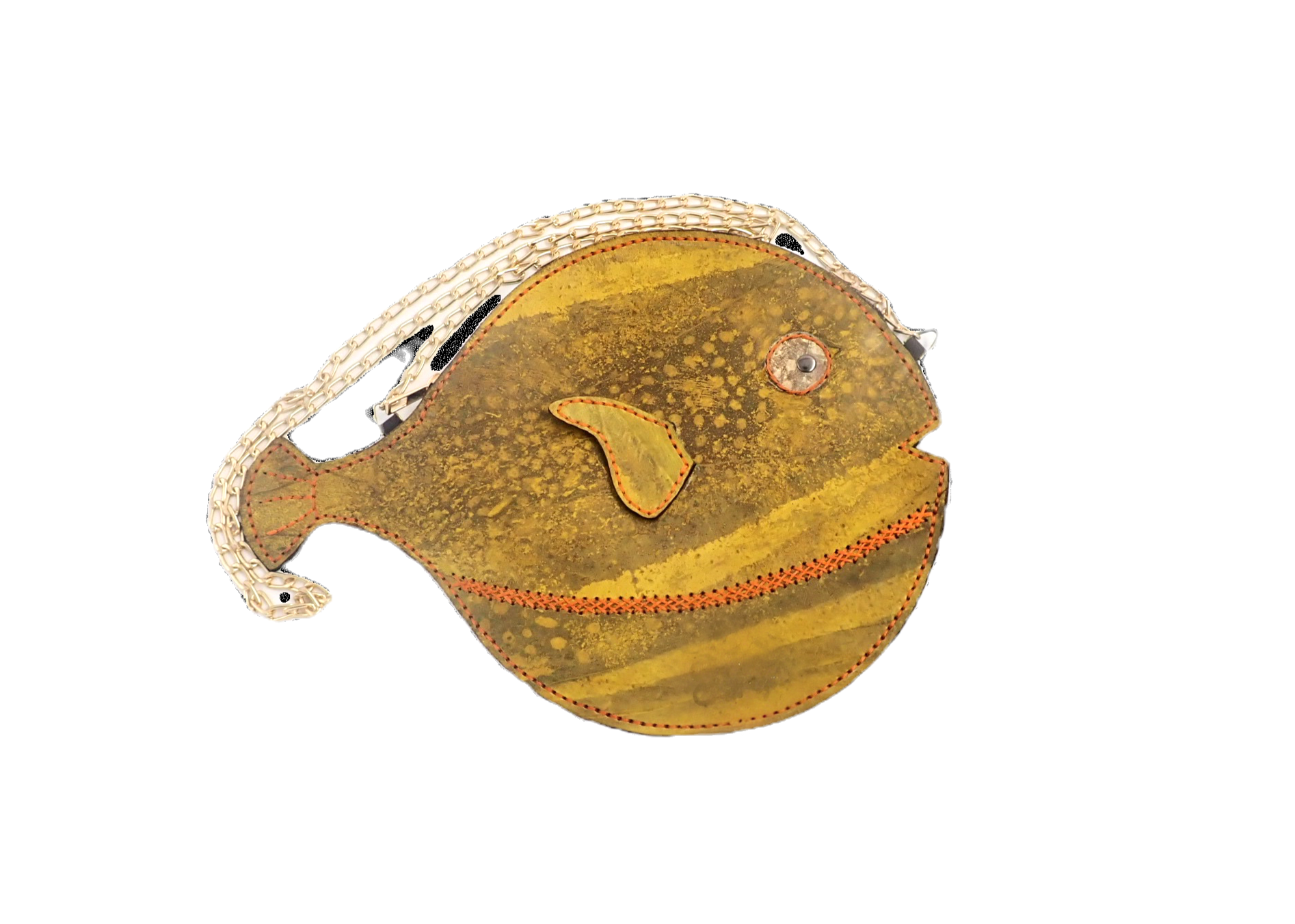 Sunshine pufferfish purse
