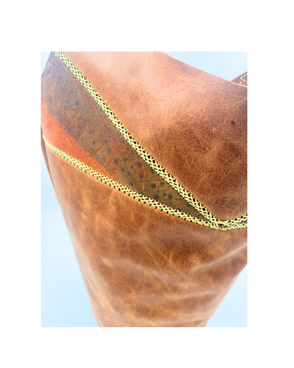Leatherback turtle purse (M)