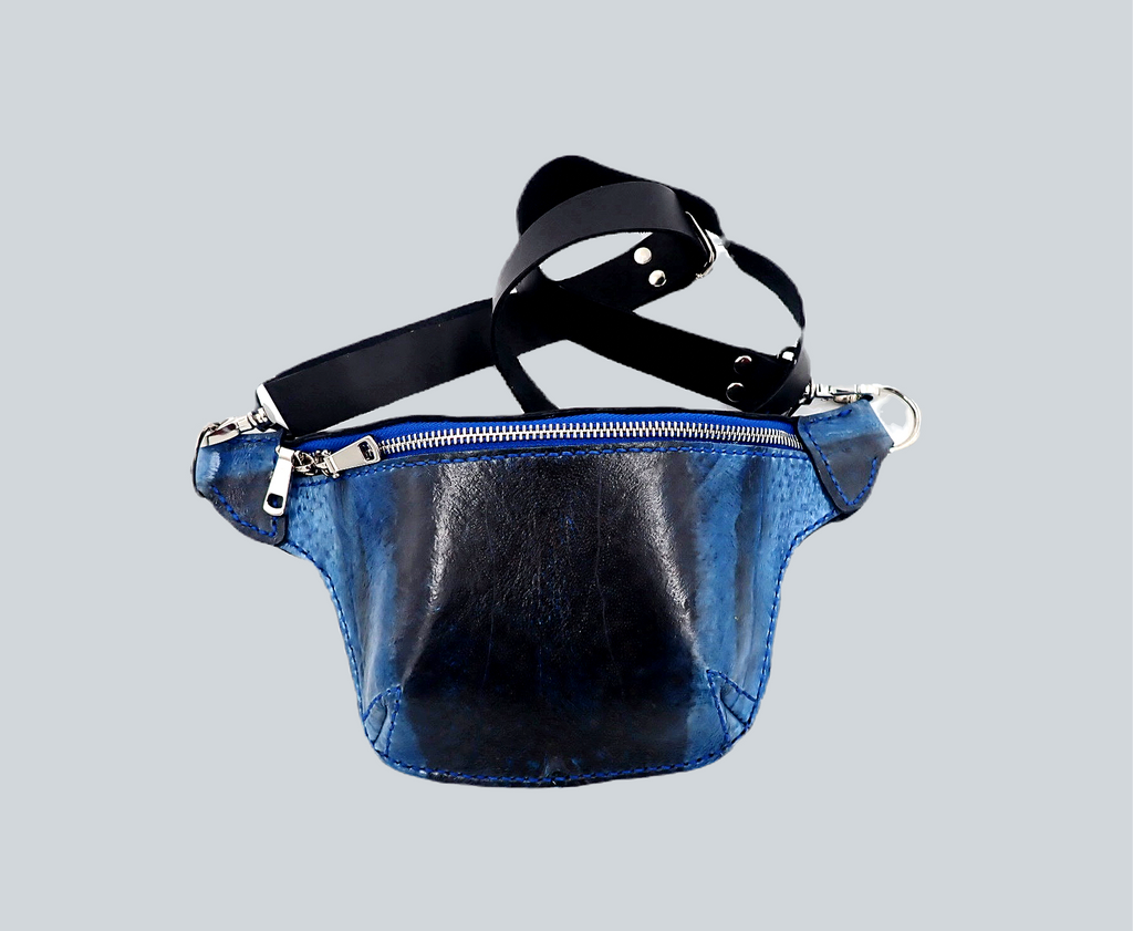 Hippocampus Slim Pouch- Azul