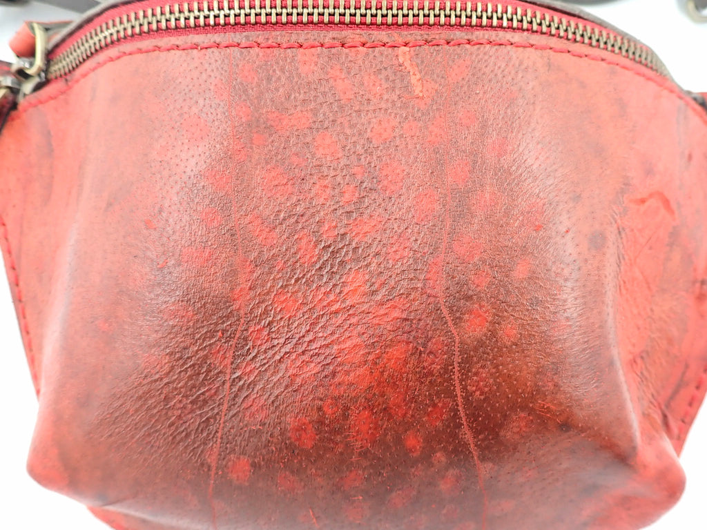 Red Seahorse Pouch (M)
